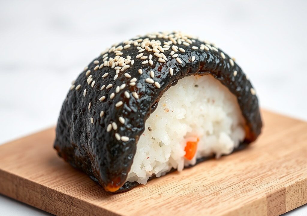 Onigiri, AI-gegenereerde illustratie