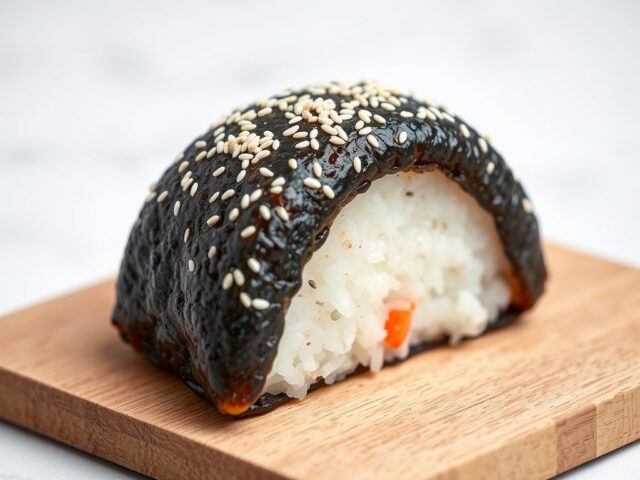 Onigiri — AI-gegenereerde illustratie