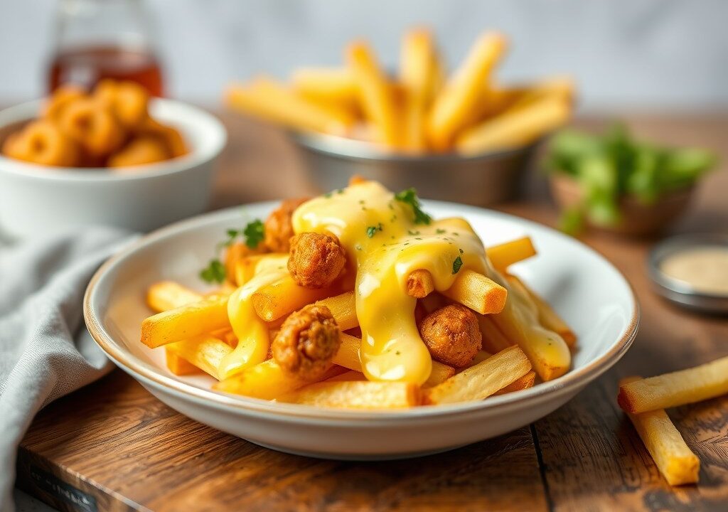 Onze favourite fritessaus, AI-gegenereerde illustratie