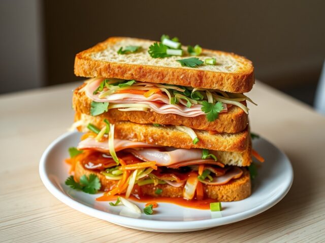 Oosterse clubsandwich