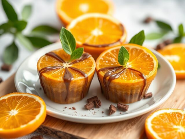 Orangettes — AI-gegenereerde illustratie