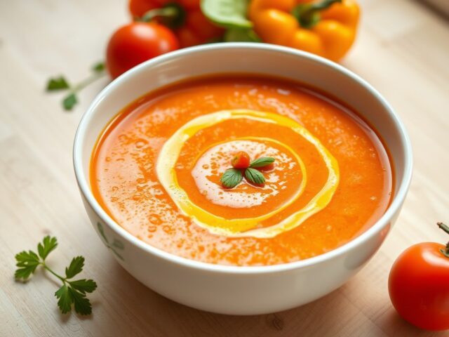 Oranje gazpacho