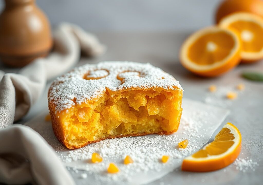 Oranjekoek, AI-gegenereerde illustratie