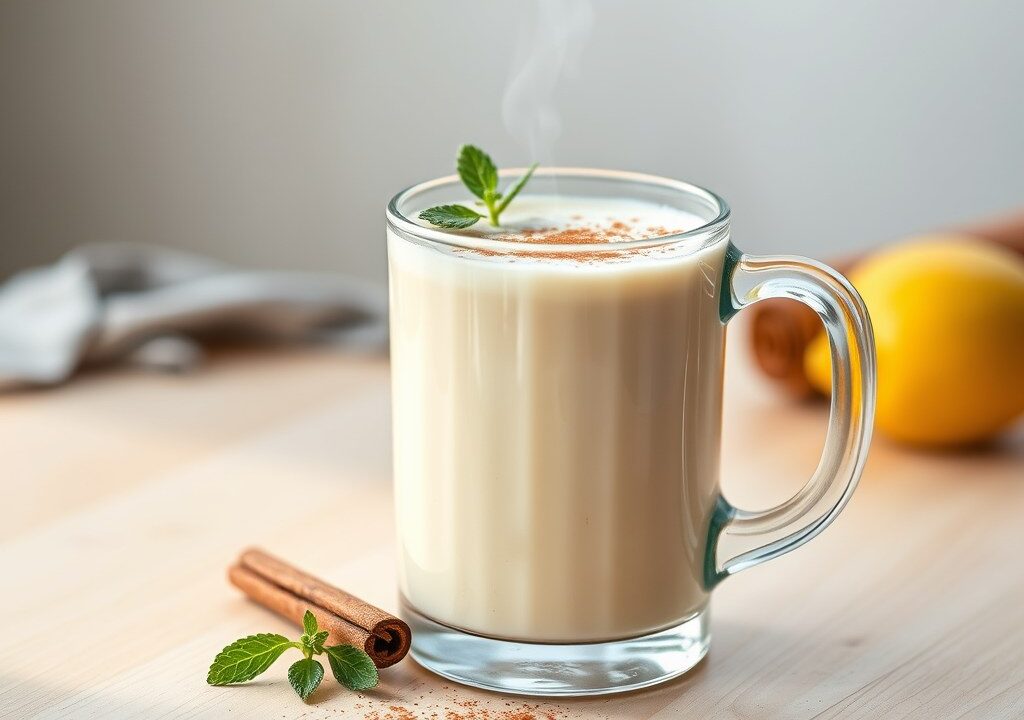 Orchideenshake (Salep), AI-gegenereerde illustratie