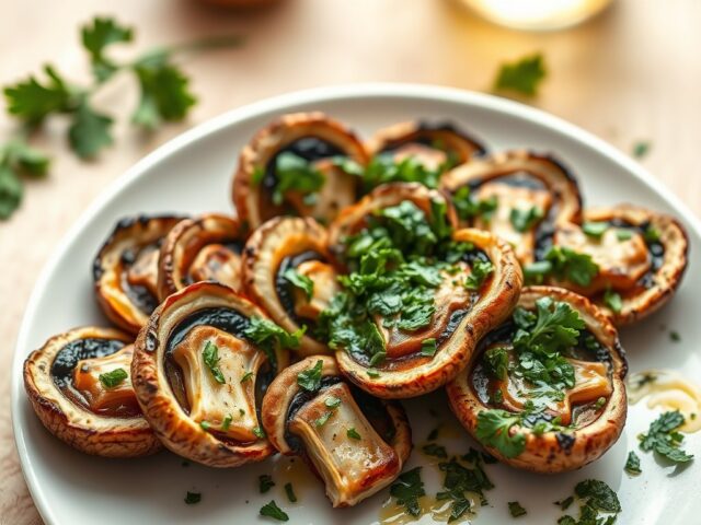 Orecchioni grig liati (Gegrilde oesterzwammen)