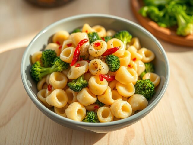 Orechiette met broccoli in een botersausje