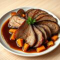 Ossentong met madeirasaus