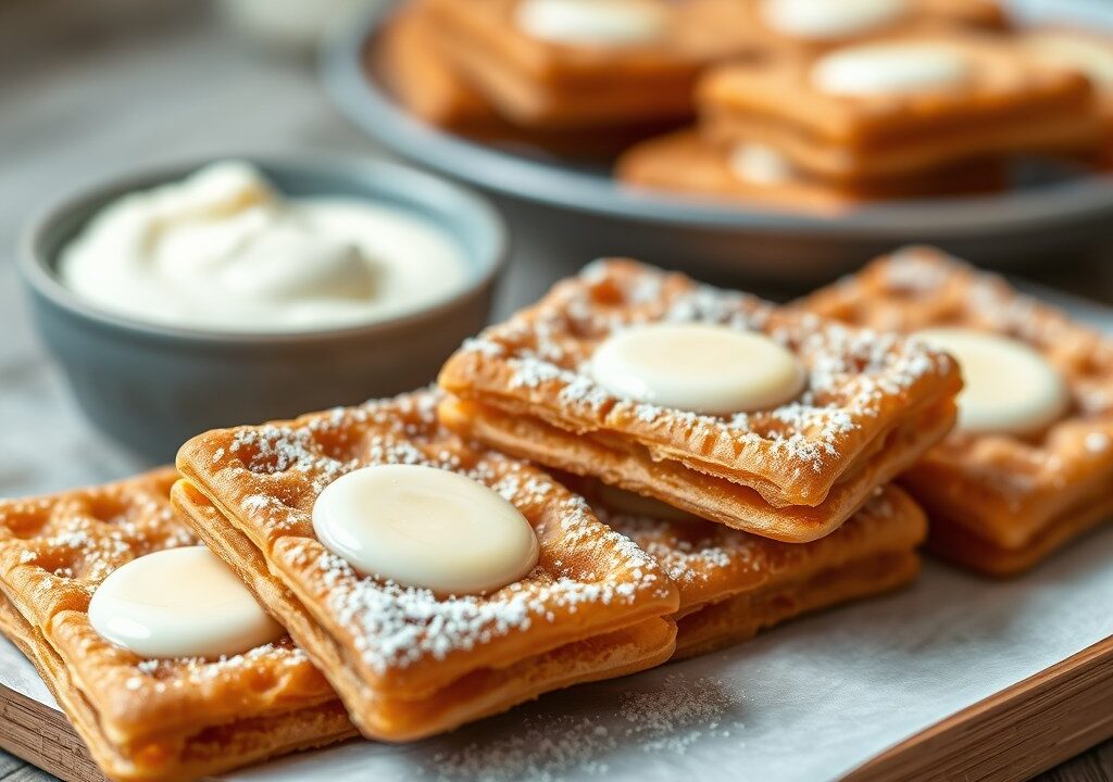 Oudhollandse kermiswafels, AI-gegenereerde illustratie