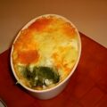 Ovenschotel met andijvie, eieren en kaas
