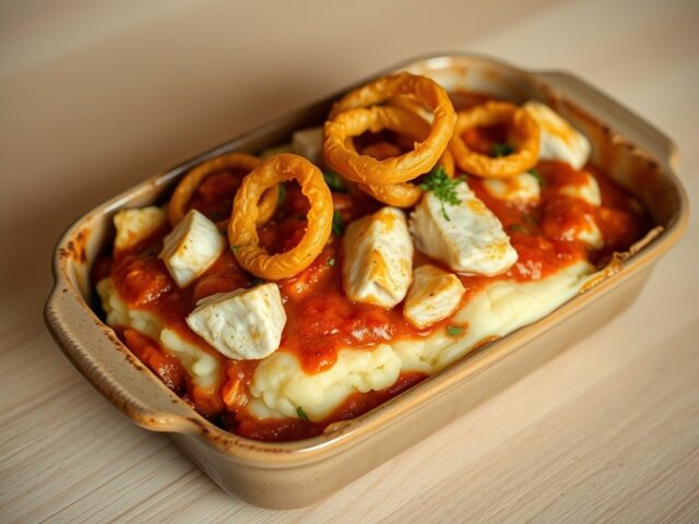 ovenschotel met kabeljauw en uiringen