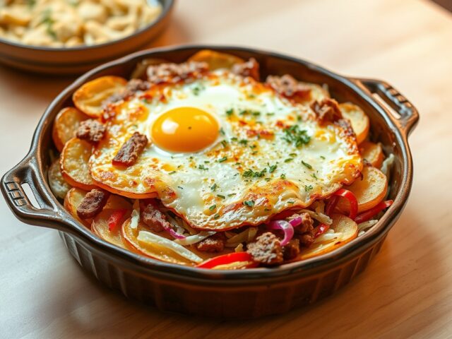 Ovenschotel met Shoarmavlees