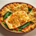 Ovenschotel van tuingroenten en vis