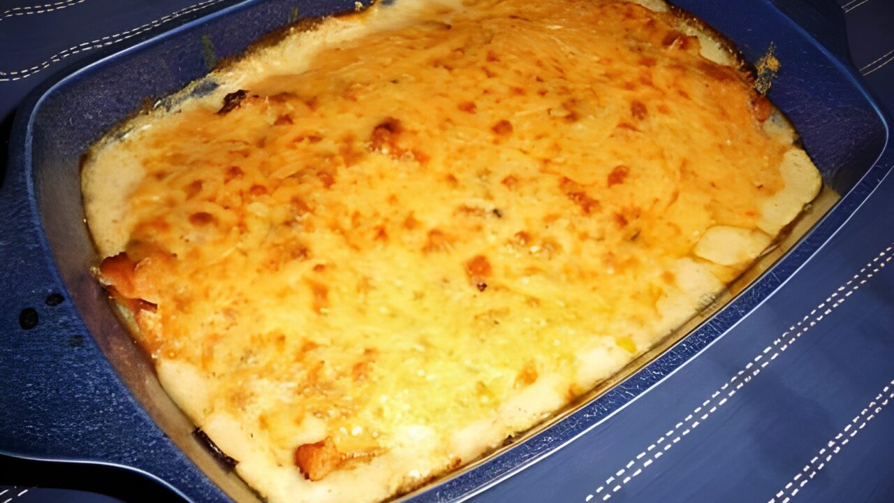 Ovenschotel van witlof en kip in roomsaus van Miljuschka