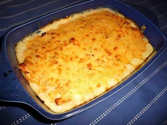 Ovenschotel van witlof en kip in roomsaus van Miljuschka
