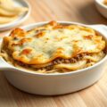 Ovenschotel van witte kool en gehakt