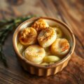 Ovenschoteltje met heerlijke sint-jacobsnoten
