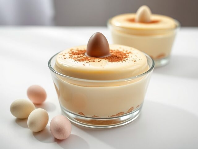 Paasbavarois met advocaat