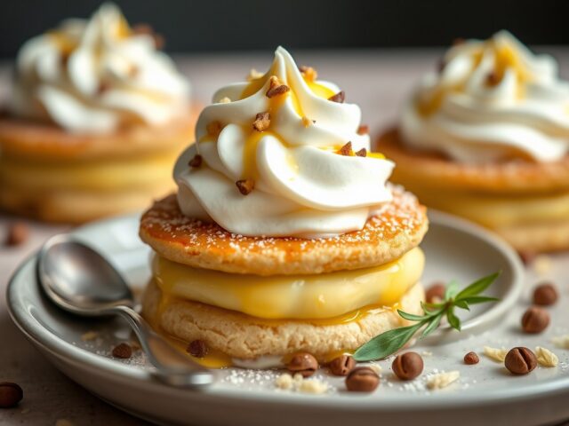 Paasnestje met pistache-ijs