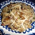 Paddenstoelen risotto met pancetta