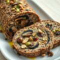 Paddenstoelenterrine met pistachenoten