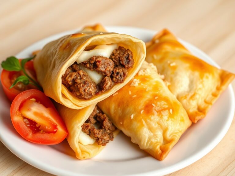 Pakketjes met lamsshoarma