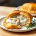 Palingmousse in bladerdeeg
