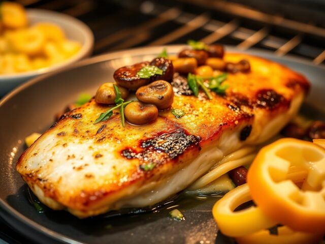 Pangasiusfilet uit de oven — AI-gegenereerde illustratie