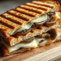 Panini met champignons en manchegokaas