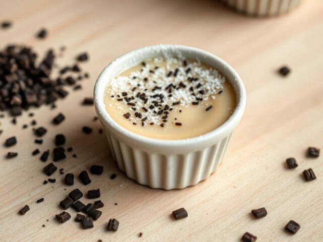 Panna Cotta met koffie