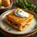 Pannenkoeken met boerenjongens en crème fraîche