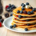 Pannenkoeken met bosvruchten
