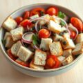 Paprika-broodsalade