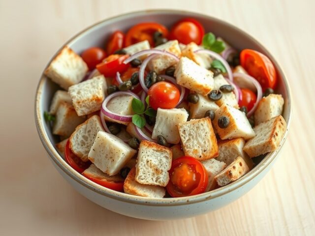 Paprika-broodsalade