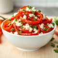 Paprika-kaas salade