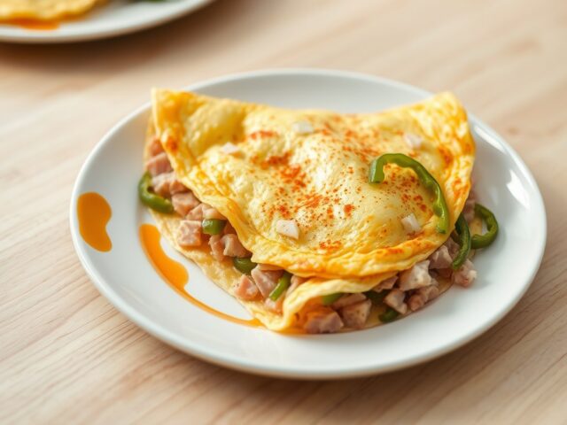 Paprika-omelet