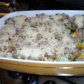 Paprika’s gevuld met pittig gehakt en tomatensaus