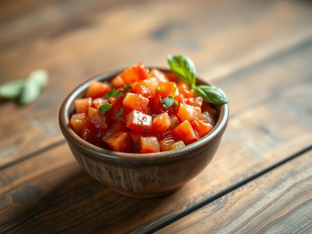Paprika-tomatensalsa
