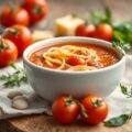 Paprika-tomatensoep
