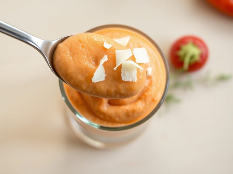 Paprikamousse met pecorino
