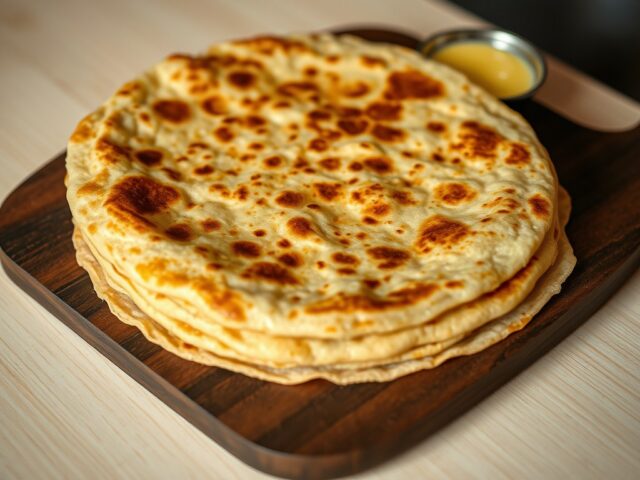 Paratha – indische boter platbrood