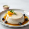 Parelhoen Mousse met Appelstroop Gelei