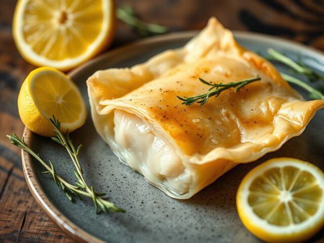 Parelhoenfilet in filodeeg