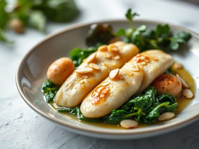 Parelhoenfilets met sauce exotique