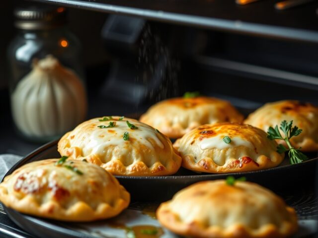 Parmezaanse lamskoteletjes uit de oven — AI-gegenereerde illustratie