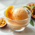 Passievruchten sorbet