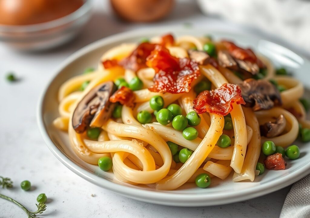 Pasta basta, AI-gegenereerde illustratie