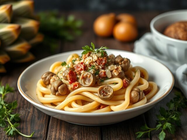 Pasta met Artisjokken