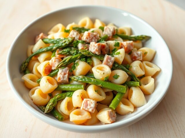 Pasta met asperges