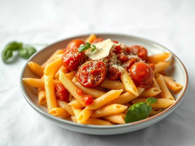 Pasta met Cinque Pi Saus