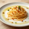Pasta met olie en knoflook